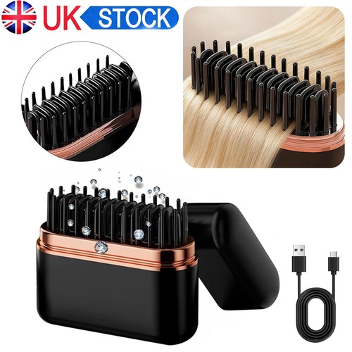 Hair straightener brush - hair,