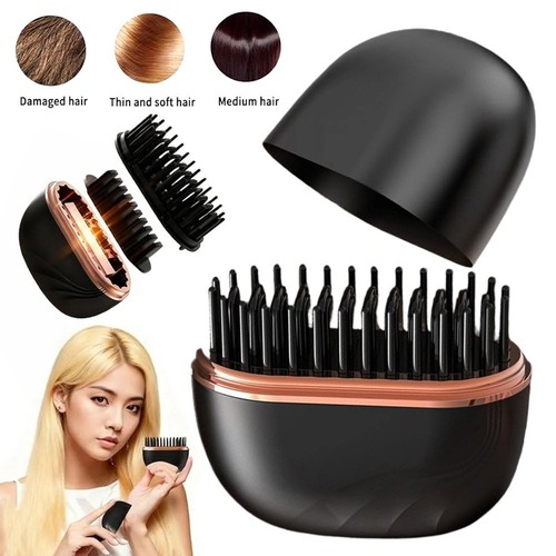 Hair straightener brush - hair,