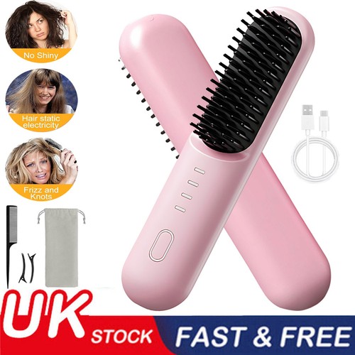 Pro hair straightener brush - straightener,
