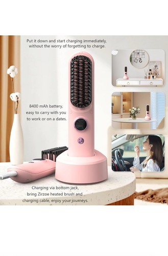 Mini hair straightener brush - mini,