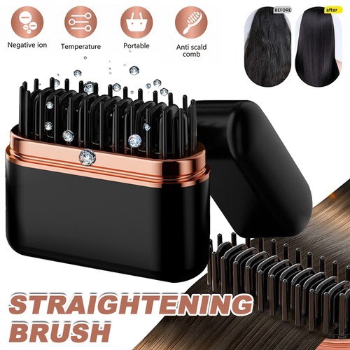 Hair straightener brush - hair,