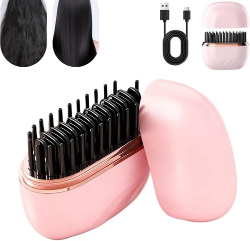Hair straightener brush - straightener,