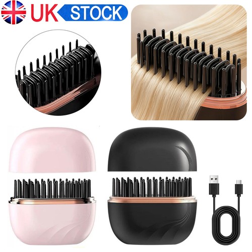 Hair straightener brush - straightener,