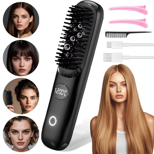 Pro hair straightener - pro, brush