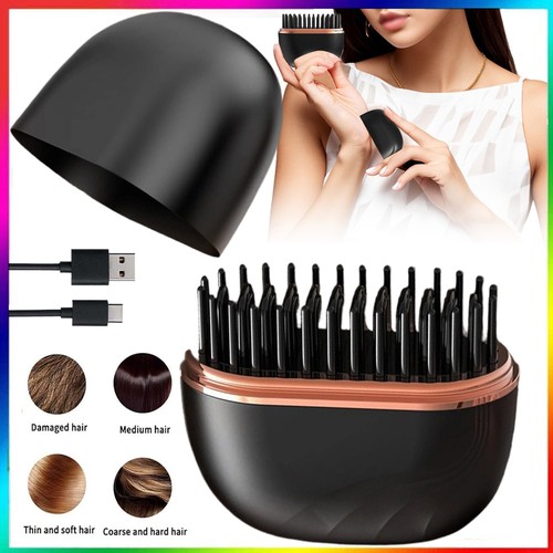 Hair straightener brush - hair,