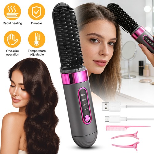 Cordless hair straightener - hair,
