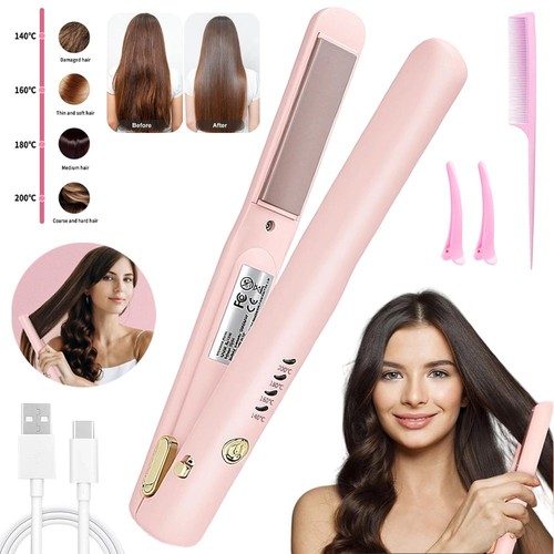 Cordless hair straightener usb - straightener,