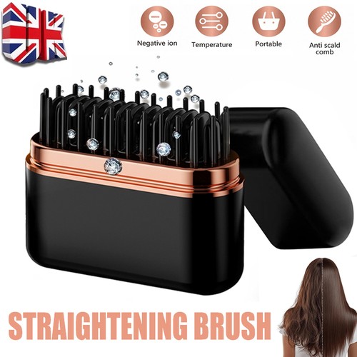 Hair straightener brush - hair,