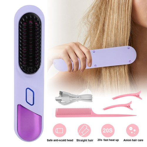 Straightener brush mini hair - straightener,