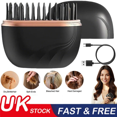 Hair straightener brush - straightener,