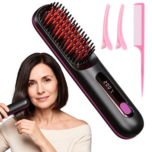Cordless hair straightener - hair,