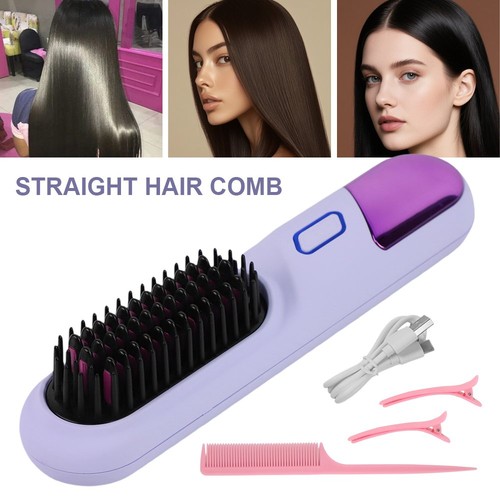 Straightener brush mini - brush, hair