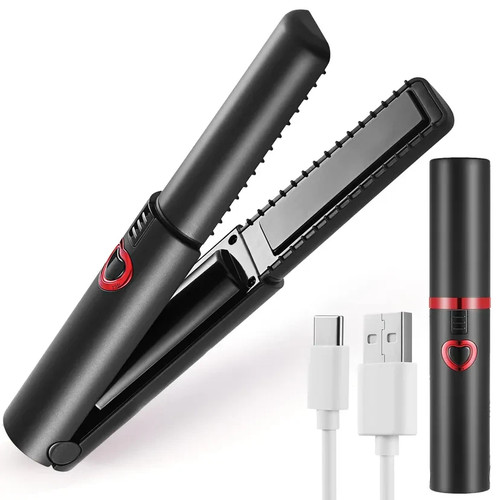 Cordless hair straightener and - straightener,